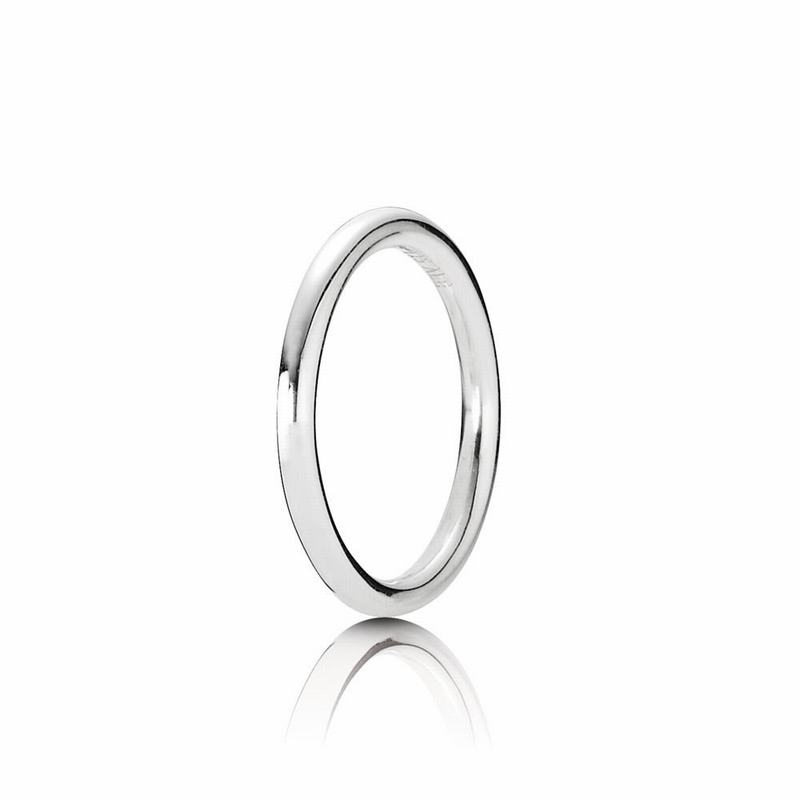 Pandora Australia Quietly Spoken Stackable Ring - Sterling Silver | UZSTIP127